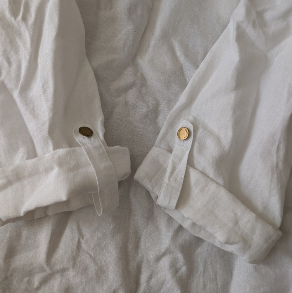 Tory Burch Linen Top - Picture 5 of 6
